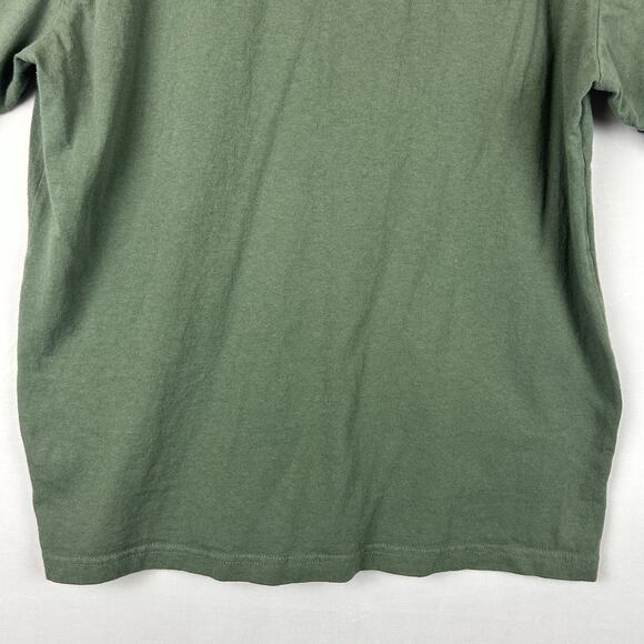 Filson Boat Short Sleeve Crew Neck Shirt Smoke Green Made in USA Men's Size M - Picture 9 of 10